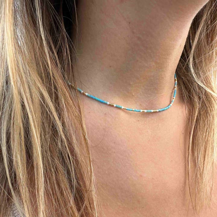 Born to Rock Jewelry - Wholesale Beaded/Pearl Necklace - Saltwater Bead Necklace1