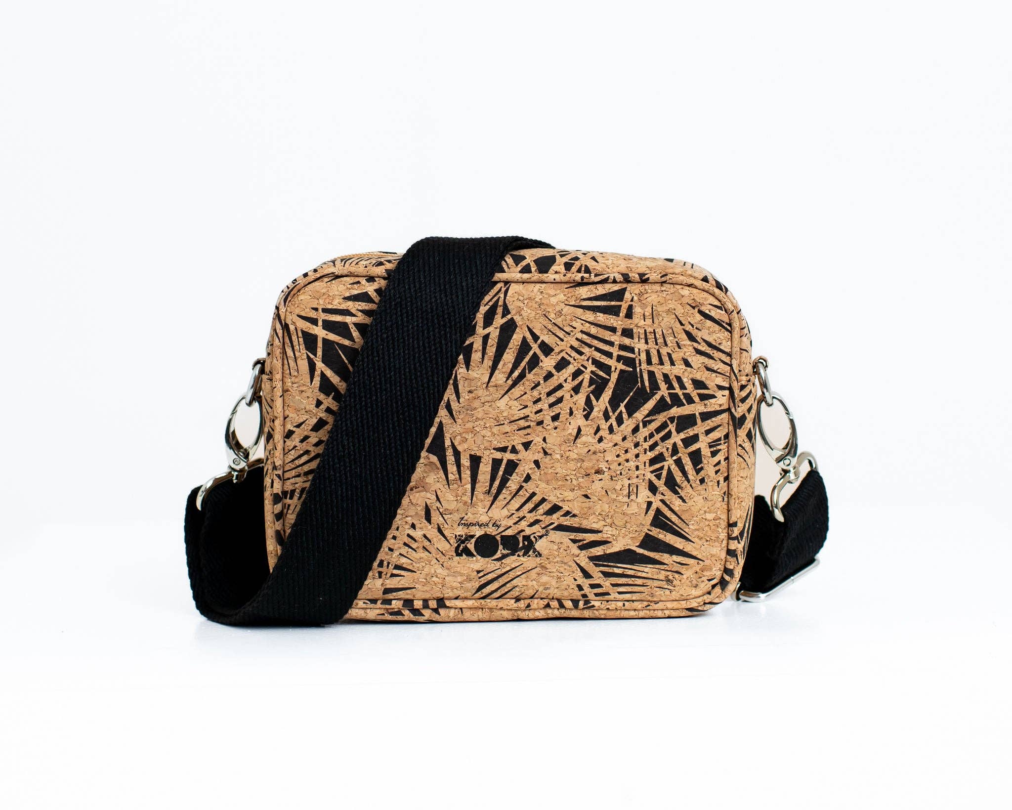 KORK & Inspired by KORK - Wholesale Crossbody Bag - Women's - Anastasia Cork Small Crossbody- Palm SPECIAL EDITION!5