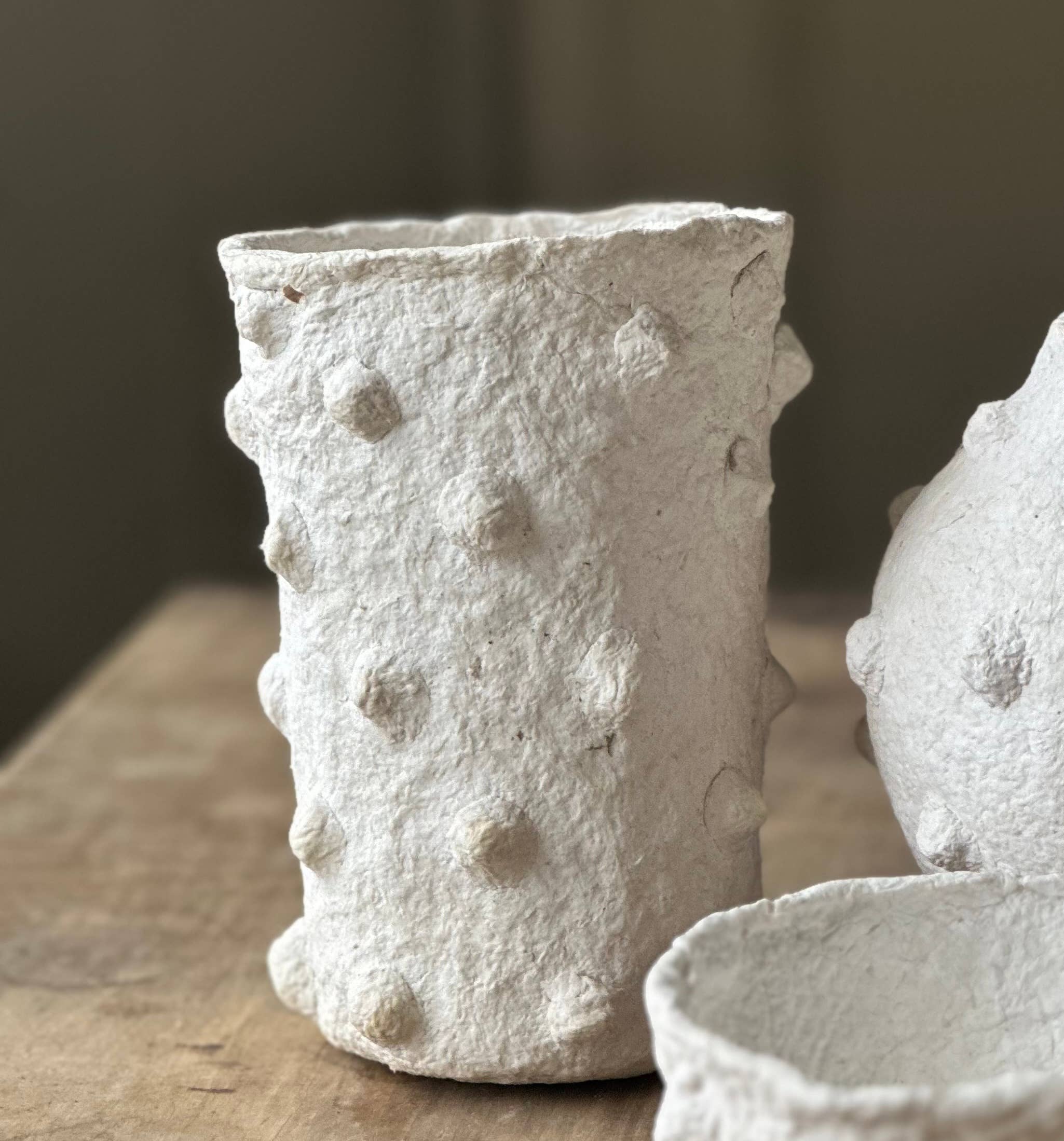 The Global Swap Shop - Wholesale Vase - Cotton Mache Decorative Pot0