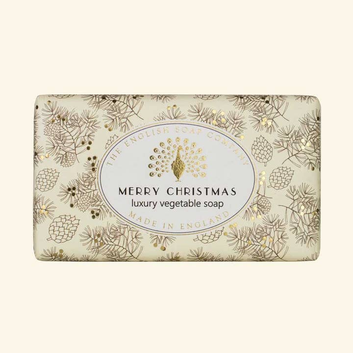 Savon Joyeux Noël pour la vente par The English Soap Company