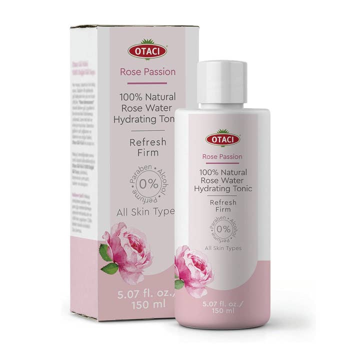 Otaci Rose Passion Hydrating Toner | 100% Natural Rose Water | Facial Cleanser & Moisturizer | Vegan, Cruelty-Free | 150ml for wholesale by OTACI