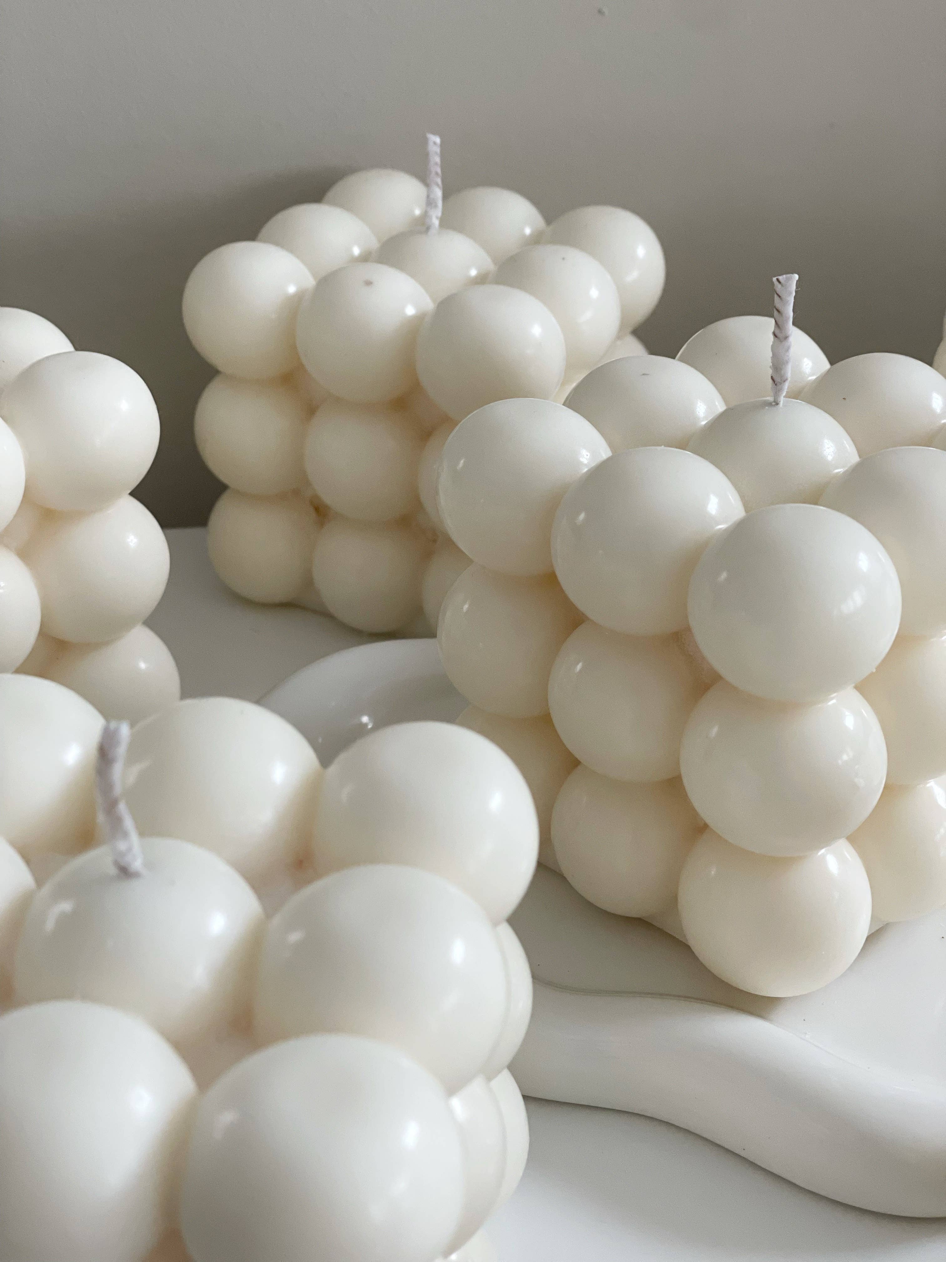 Akivodu Candles - Wholesale Novelty Candle - Jumbo Bubble Cube Candle - 100% soy wax, multiple scents4