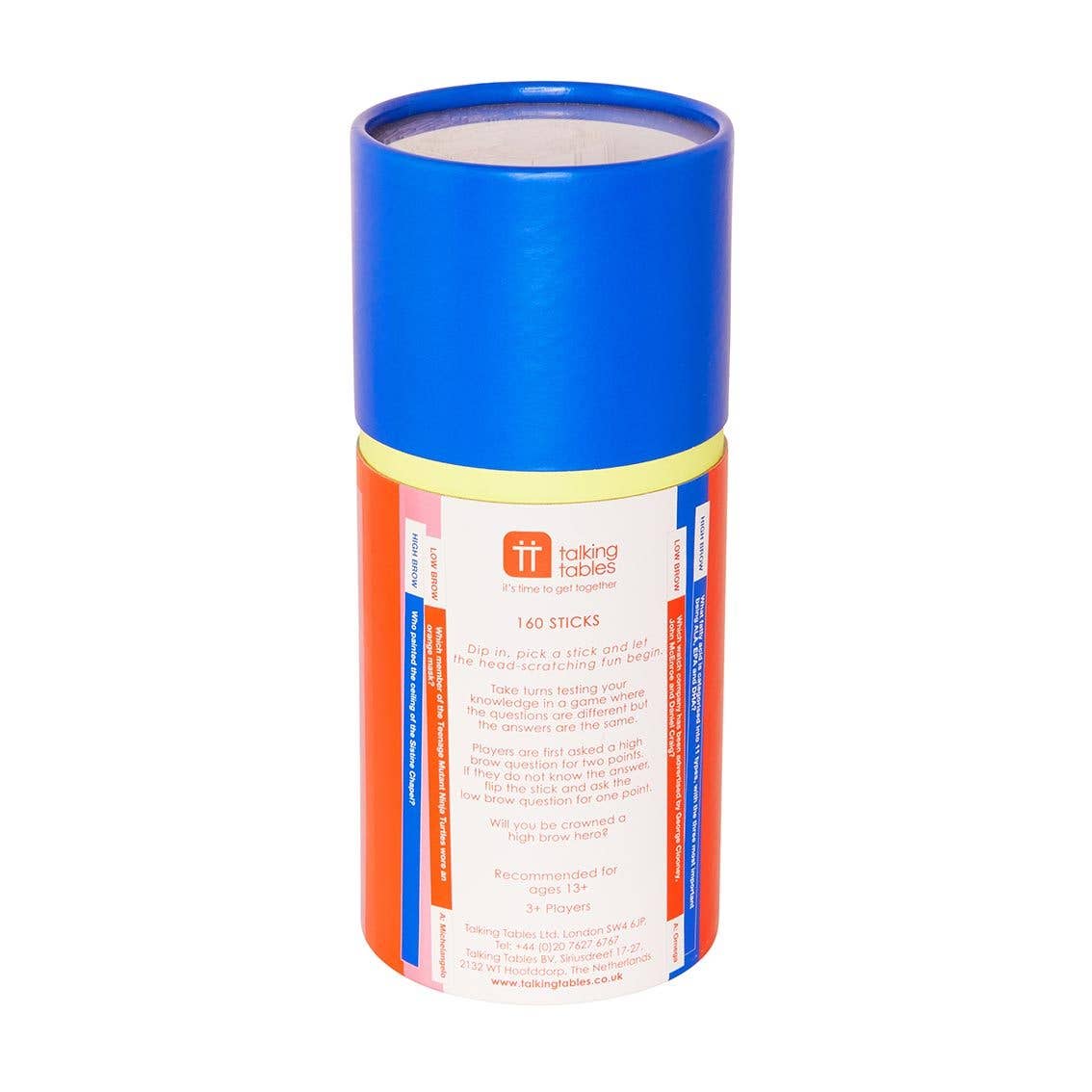 Talking Tables UK – wholesale Card game – Dipsticks High Brow Low Brow Game | Kids Game |2