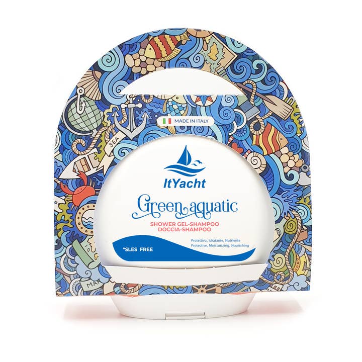 ityacht - Wholesale 2-in-1 Shampoo & Body Wash - Baby - Shower gel shampoo fragranze Green Aquatic1