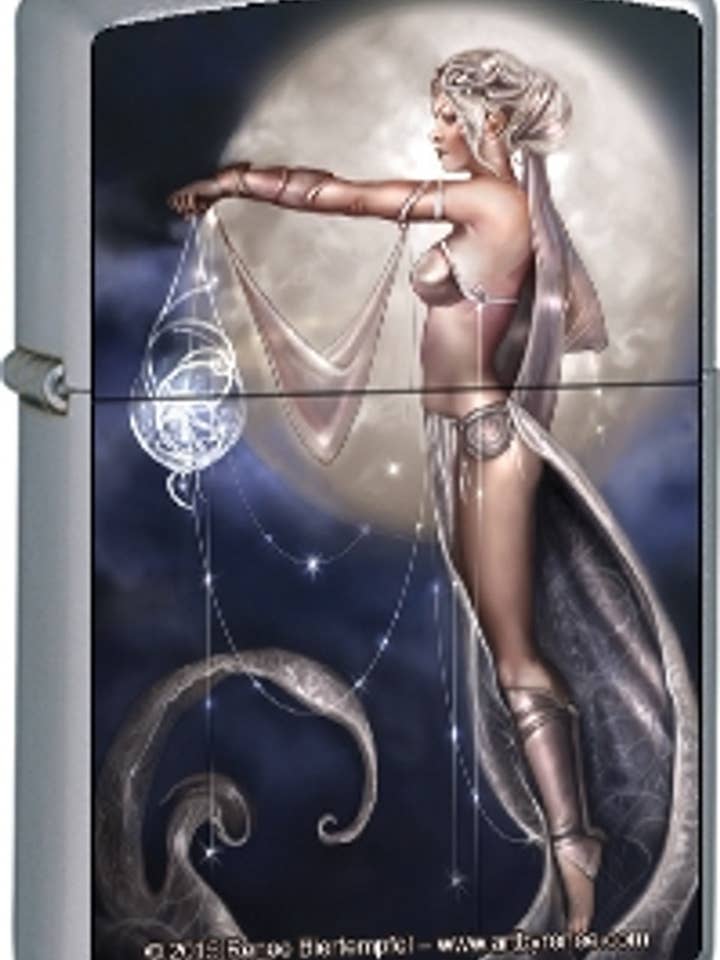 Star Weaver - Brushed Chrome Zippo Lighter for wholesale by Scorpio Posters