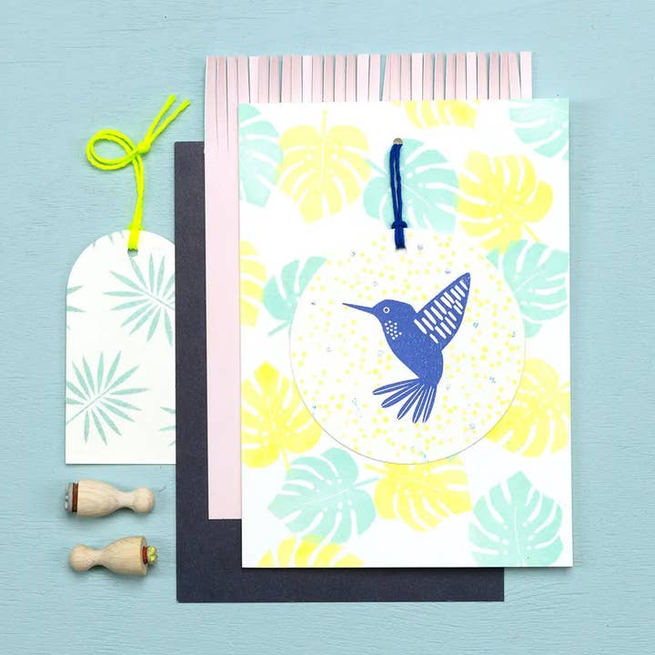 Perlenfischer - Wholesale Rubber/Decorative Stamp - 5x Stamp | Monstera Leaf3