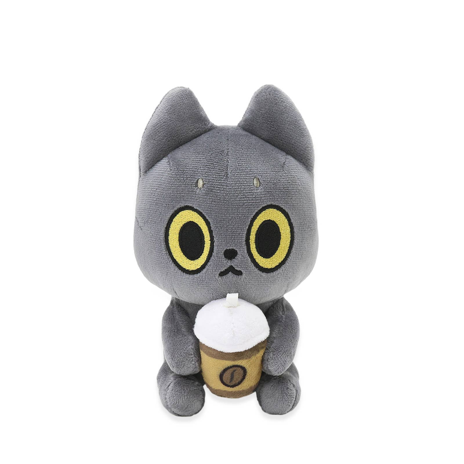 BCZShop - Wholesale Stuffed/Plush Toy - Kids & Baby - Hakongee - Coffee Small Plush Sitting (Angry Cat)0