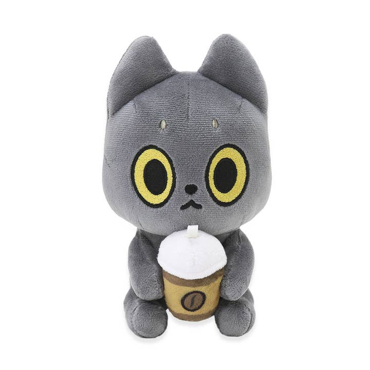 BCZShop - Wholesale Stuffed/Plush Toy - Kids & Baby - Hakongee - Coffee Small Plush Sitting (Angry Cat)0