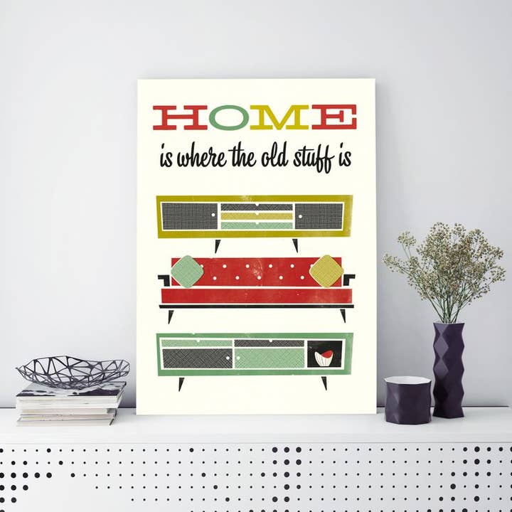 Honey I'm Home! A3 print: 4 for wholesale by Pennychoo