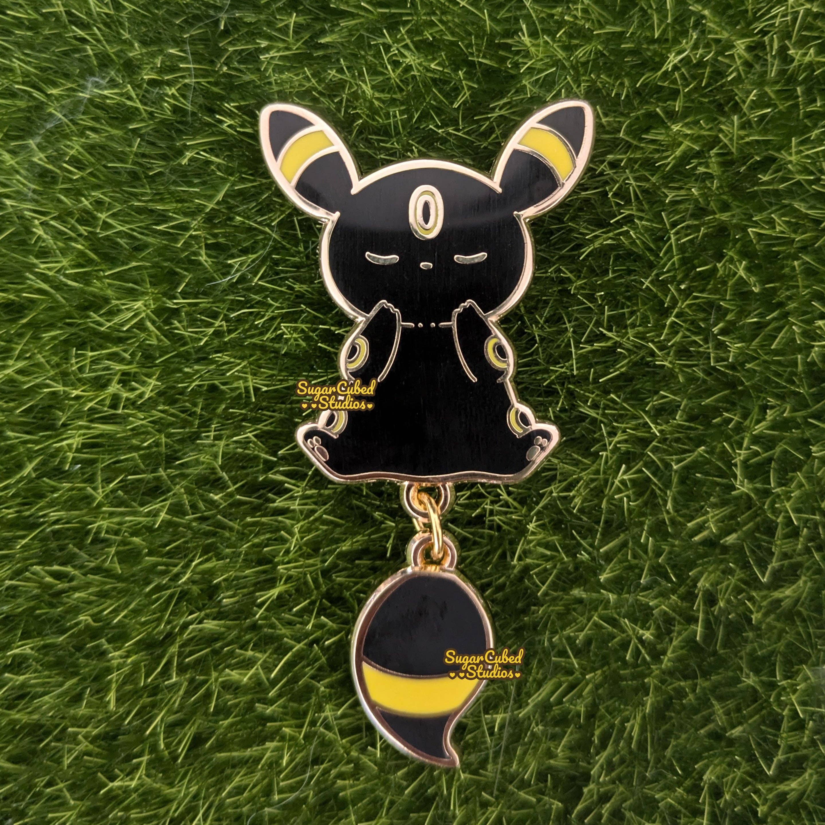 Sugar Cubed Studios - Wholesale Lapel Pin/Button - Eeveelution Dangle Tail Enamel Pins6
