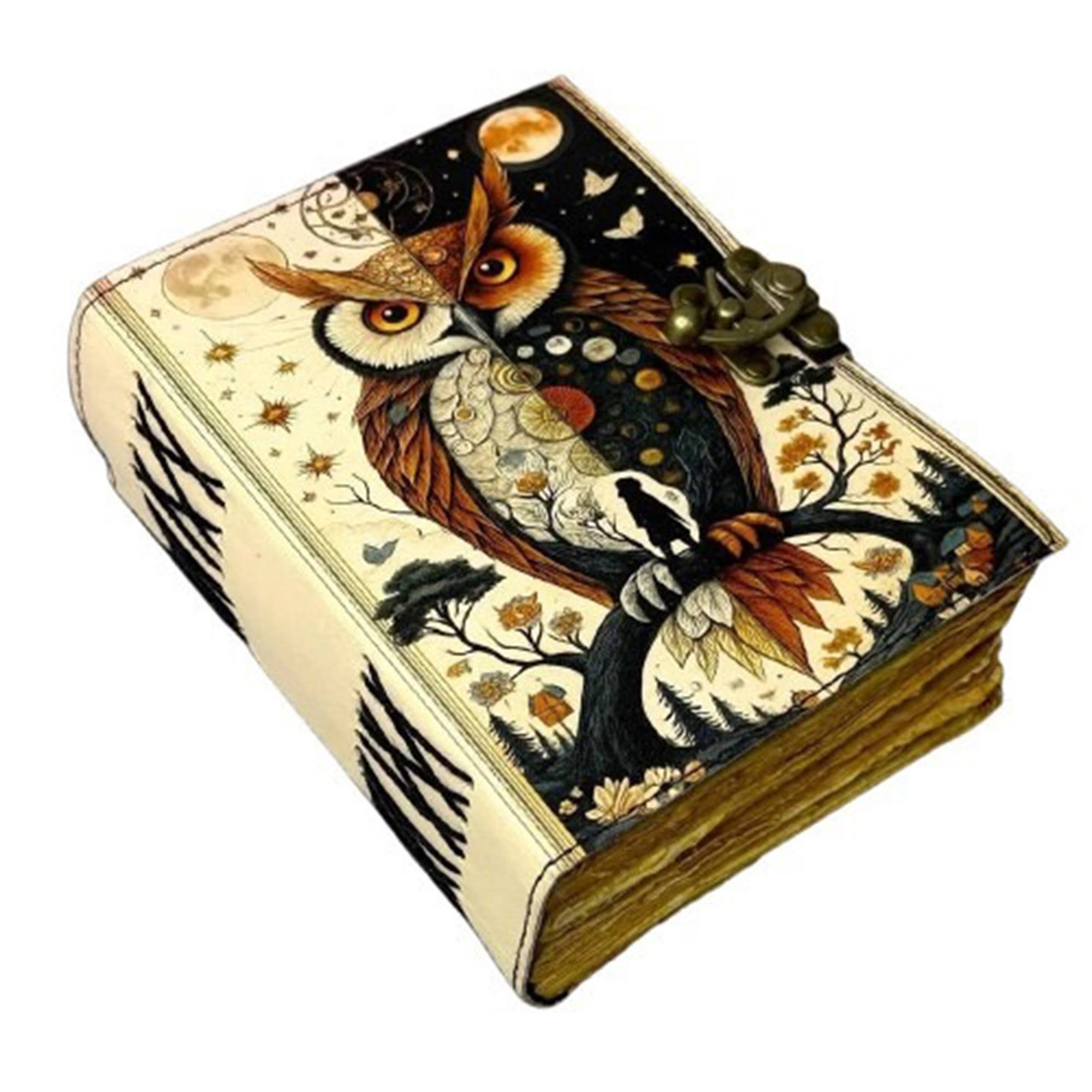 Billion Brothers - Wholesale Journal/Diary - Owl Leather Journal Celtic Gothic Journal Notebook Journal4