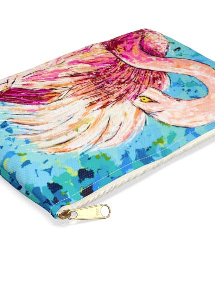 Pochette plate à fermeture éclair pour la vente par CAJUN GIRL TRIBUTES