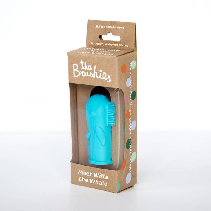 Willa The Whale Brushie for wholesale by The Brushies