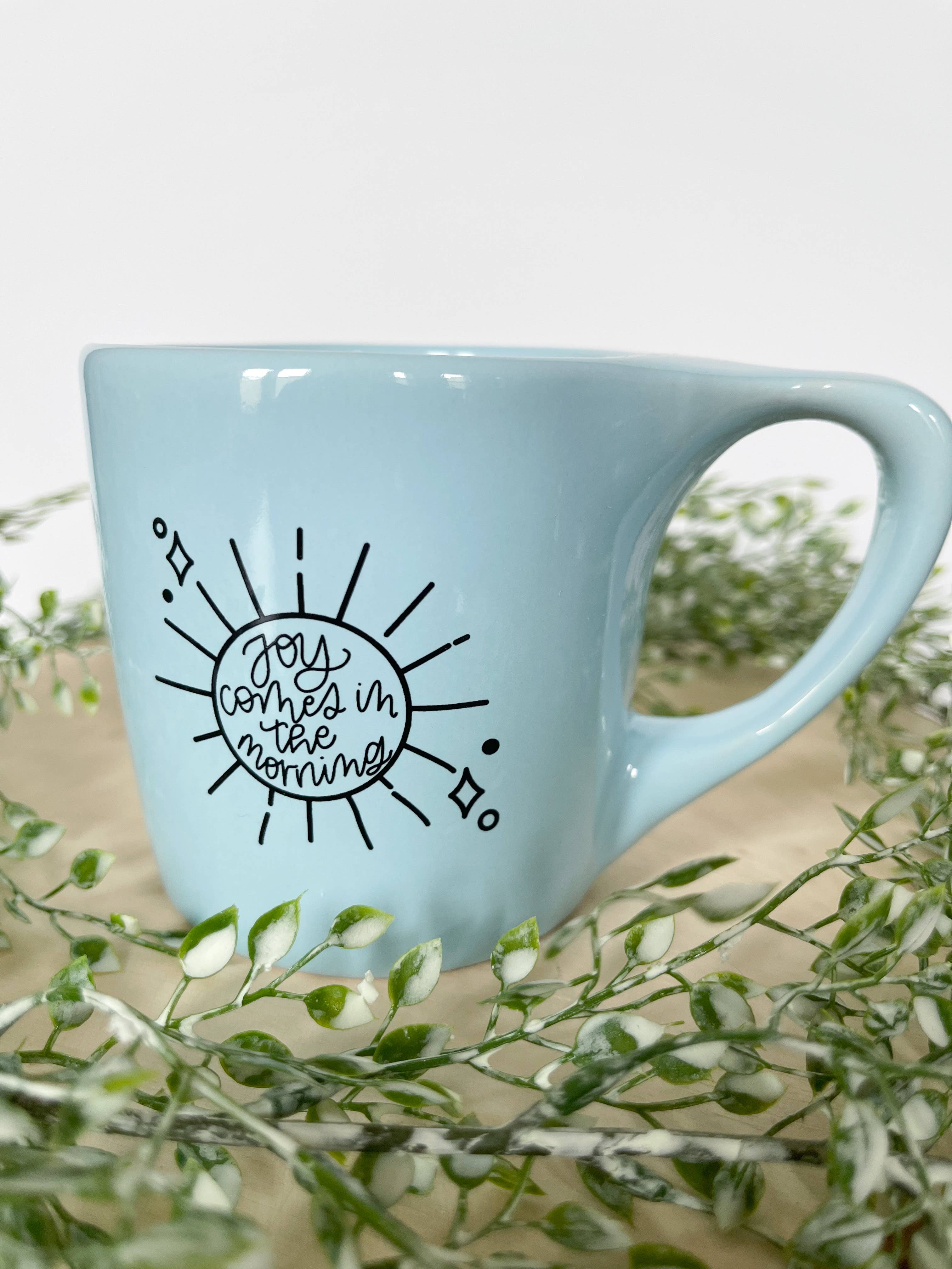 Wild & Precious Boutique – wholesale Coffee mug – Joy Comes in the Morning Mug3