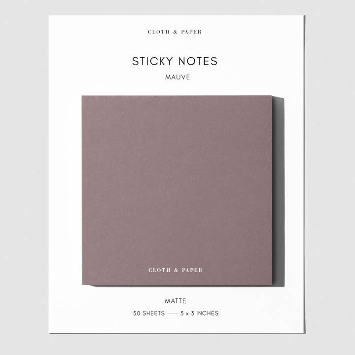 Cloth & Paper – wholesale Sticky notes – Note Neutrality Sticky Notes