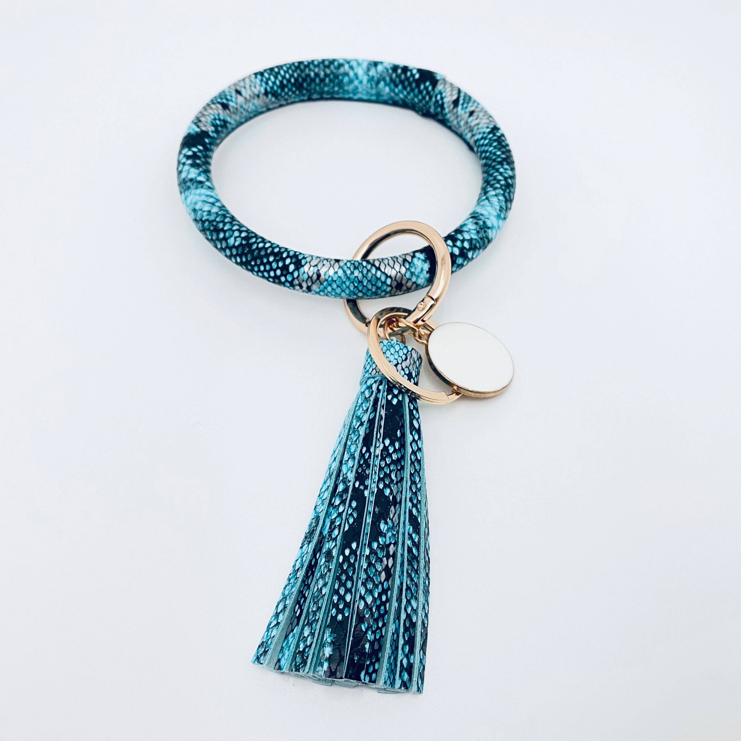 Mio Queena - Vendita all'ingrosso Bracciale portachiavi - Braccialetto portachiavi in pelle PU con serpente e serpente14