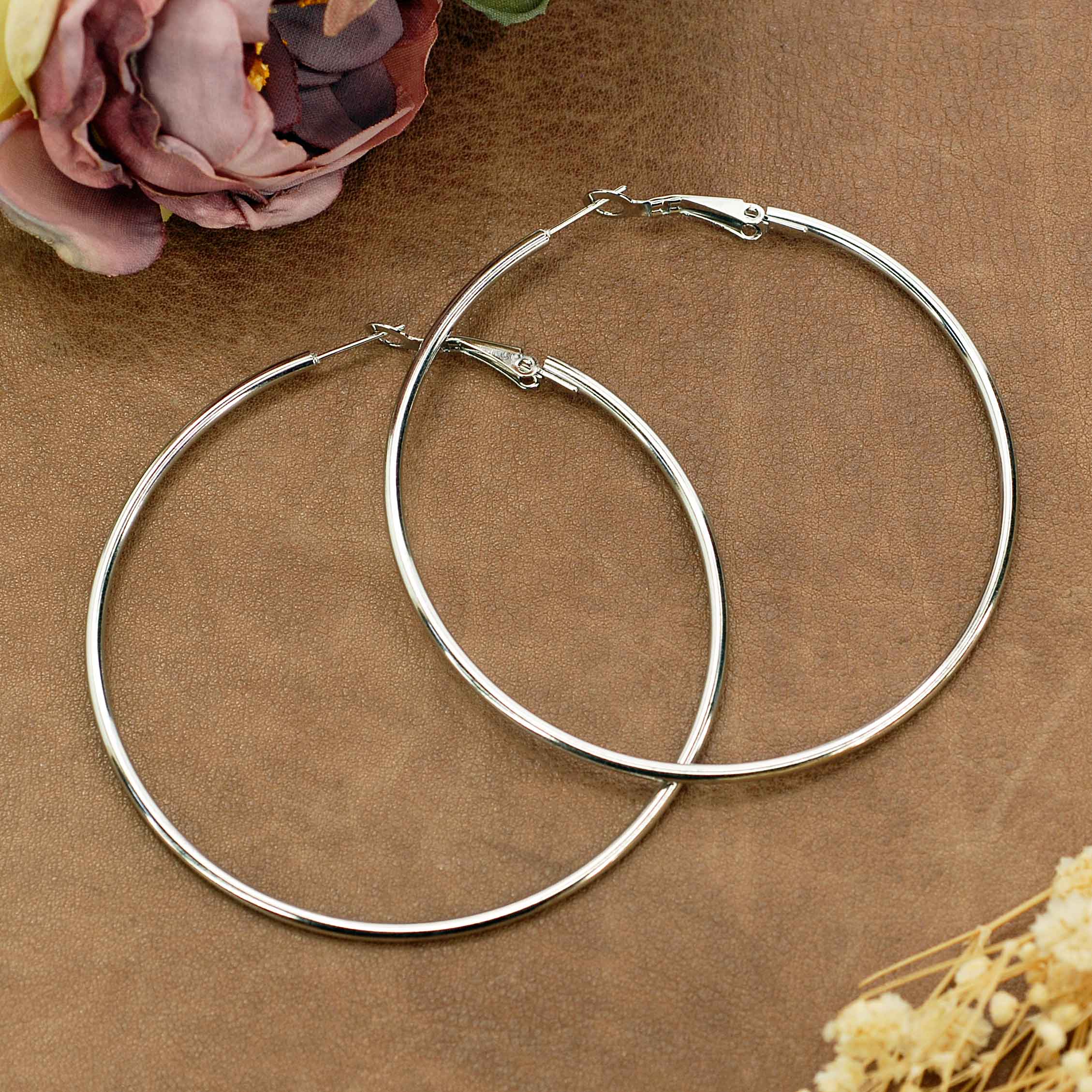 Merveilles du Monde - Wholesale Hoop Earrings - Set of 16 pairs of hoop earrings in stainless steel15