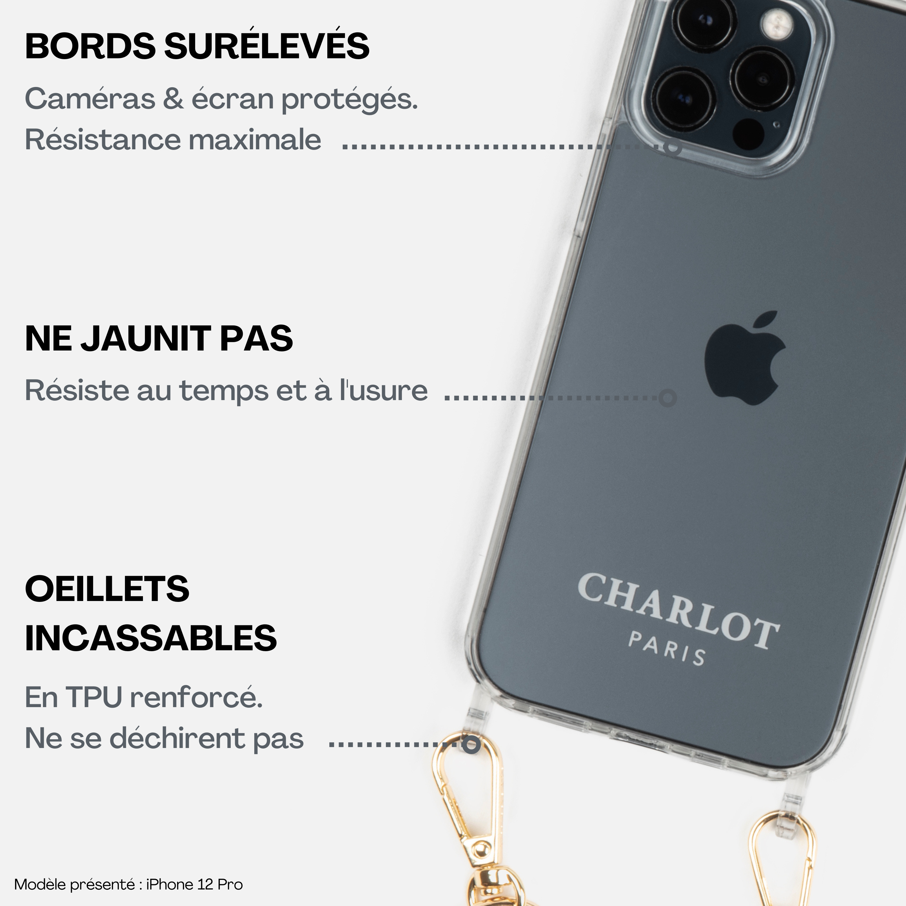 CHARLOT · Paris - Wholesale Phone Case - Women's - Clear phone case 1