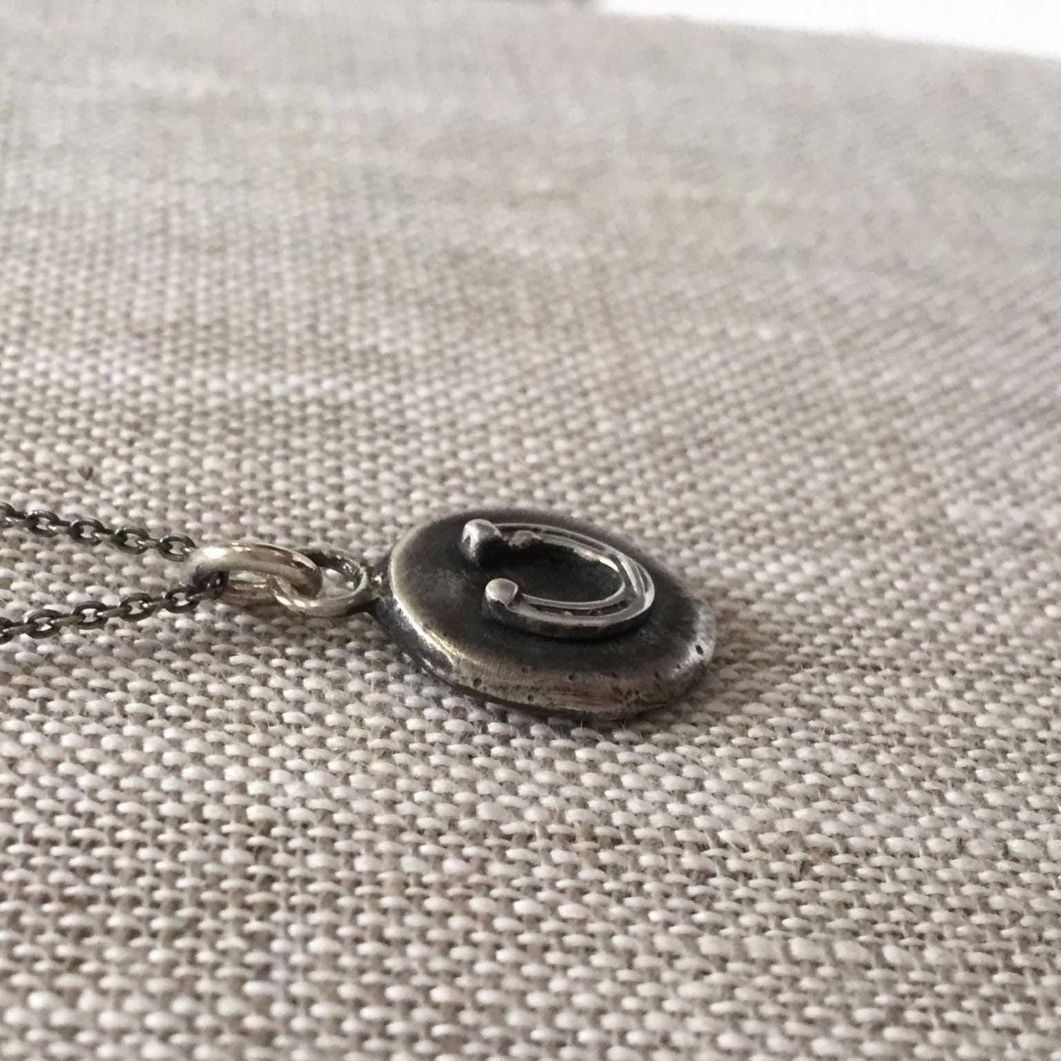 iNk Jewelry - Wholesale Pendant/Charm Necklace - Horseshoe Cutie Sterling Silver Coin Necklace – Petite Lucky Charm by iNk Jewelry7