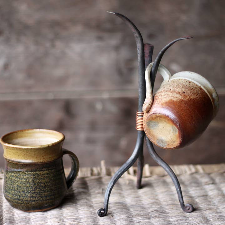 Coffee Mug And Tea Cup Tree for wholesale by Wicks Forge