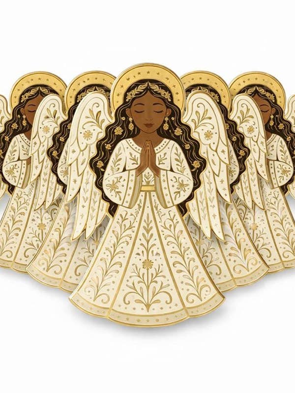 Heritage Angel Keepsake Sticker (Set of 5) for wholesale by Heritage Pin Co.