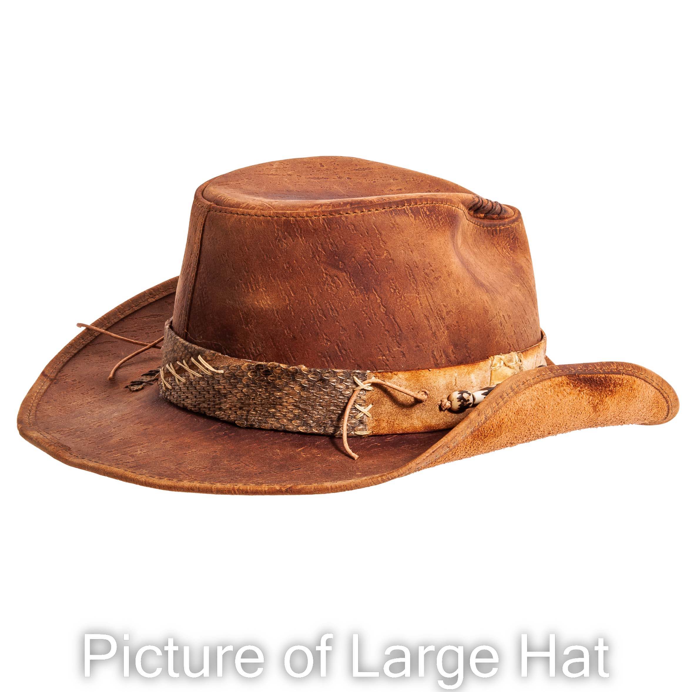 American Hat Makers – wholesale Cowboyhatt - Unisex – Äkta läder cowboyhatt Founders Edition - Stil Sidewinder10