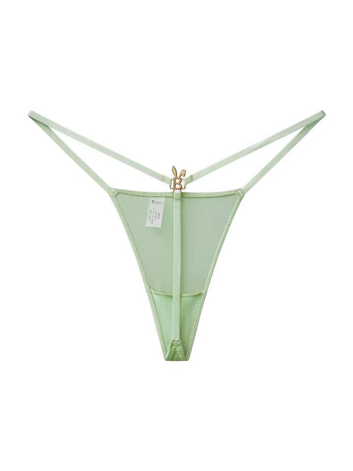 G-STRING IN MATCHA GREEN for wholesale by BUNNIES ROOM