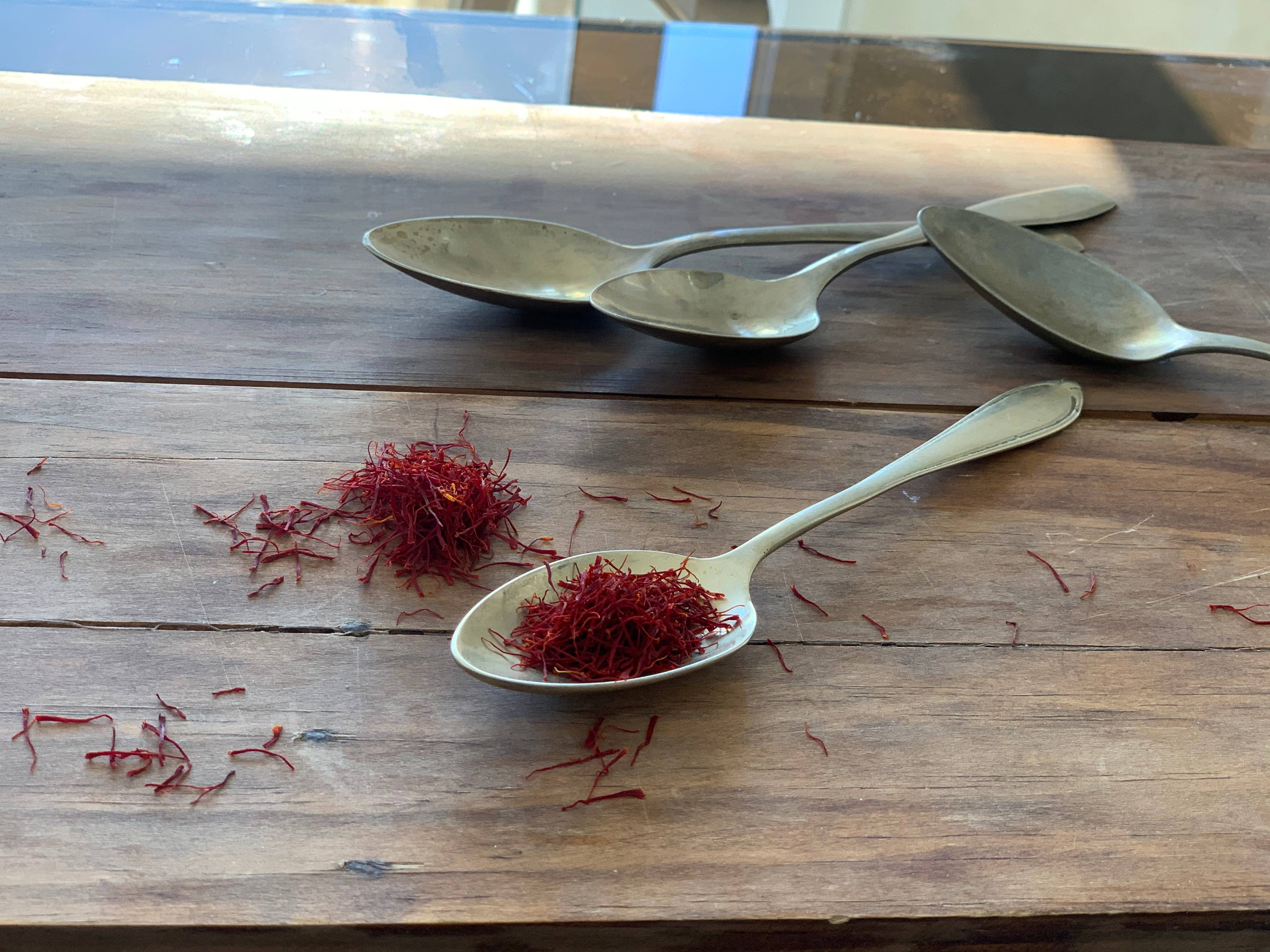 Zafferia - Vendita all'ingrosso Spezie essiccate - Fili di zafferano premium, tutti rossi, 0,5 g 4