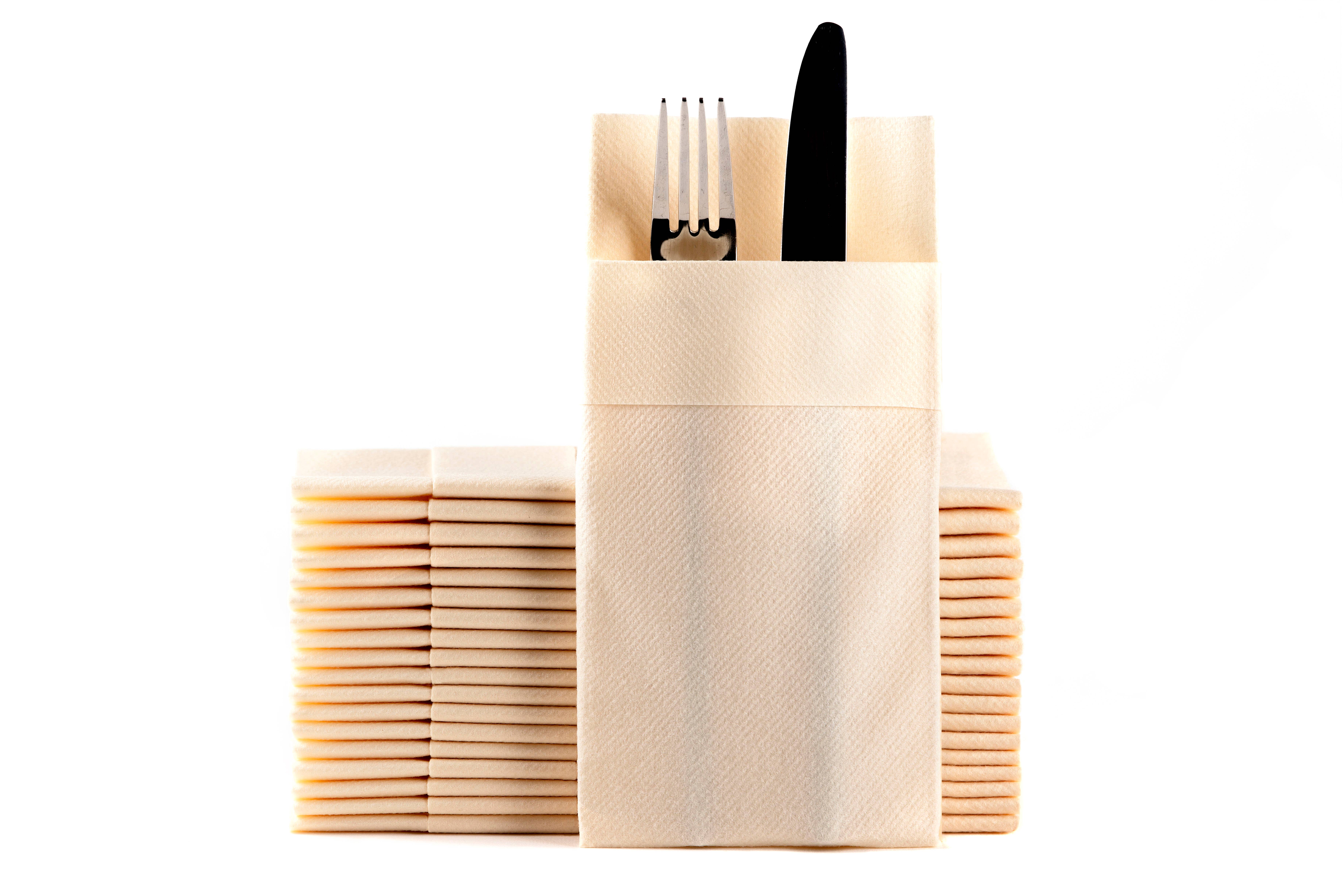 Moyes Home – wholesale Disposable napkin – Premium Linen-Feel Dinner Napkins Disposable with Pocket14