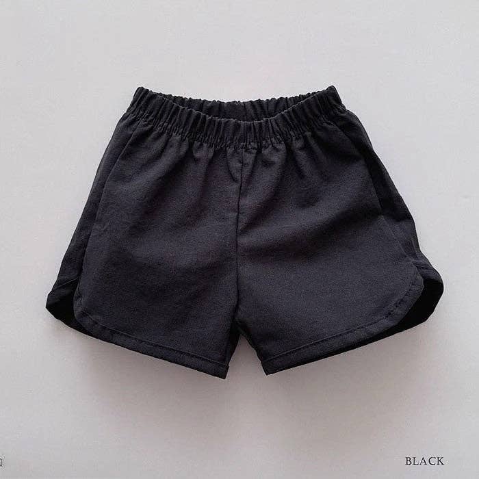 MyKids-USA® – wholesale Shorts - Barn – Sommar Ankomst Baby Barn Unisex Lediga Tunna Enfärgade Mångsidiga Bas Shorts10