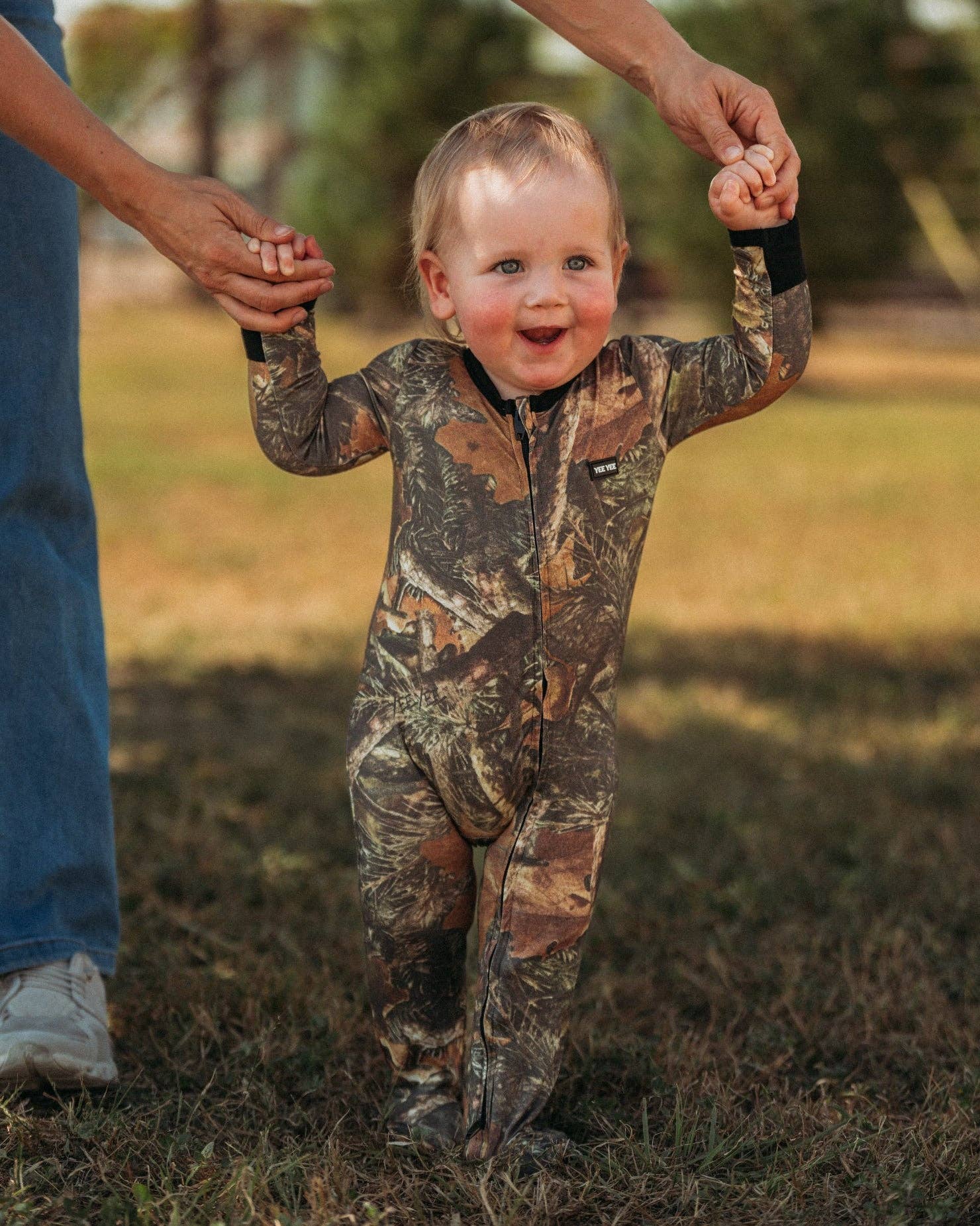 Yee Yee - Wholesale Sleepsuit - Baby - Camo Bamboo Zip-Up Sleeper4