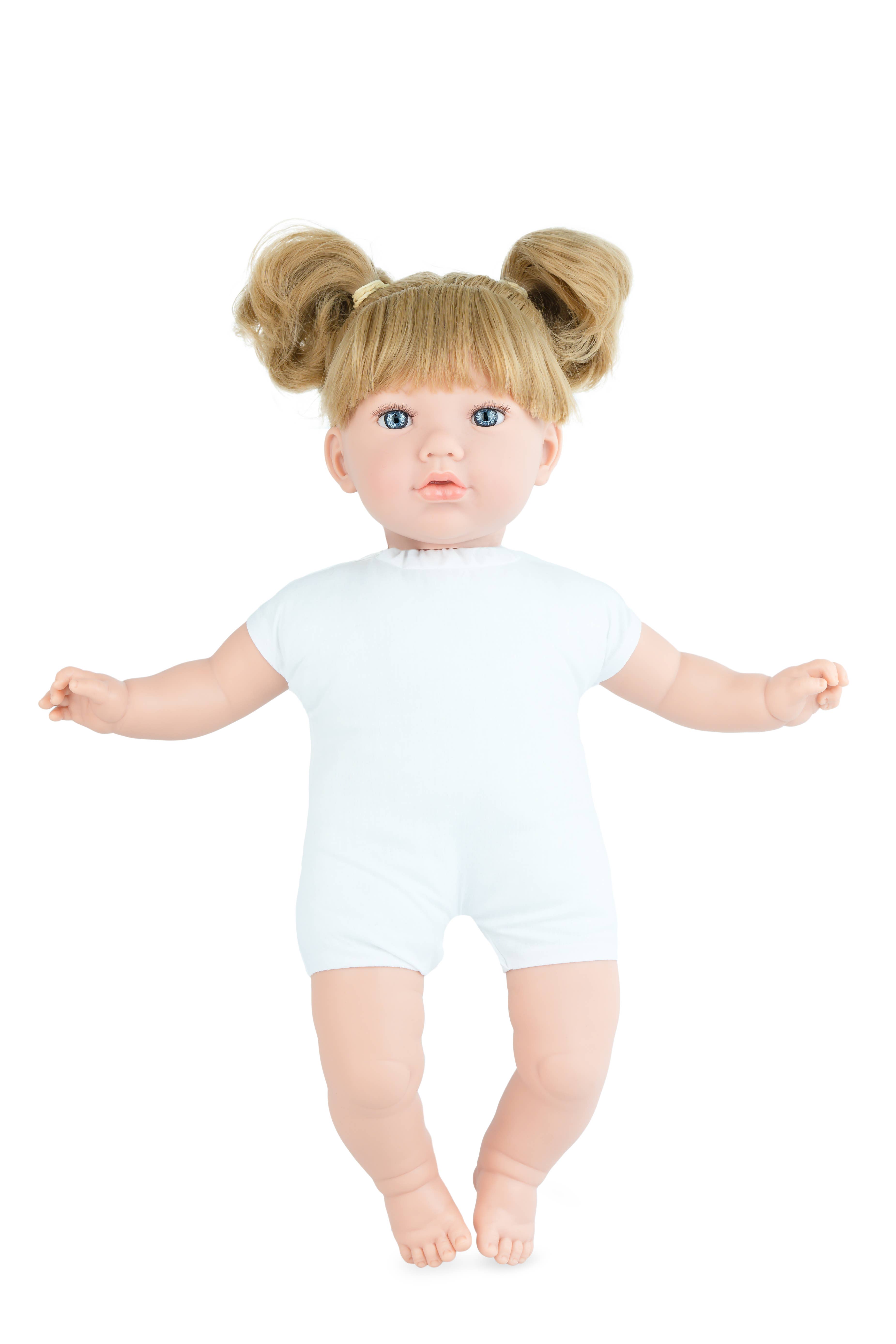 Marina & Pau - Wholesale Doll - Kids - ALINA DOLL WITH PIGTAILS UNDRESSED0