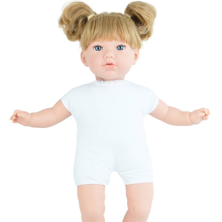 Marina & Pau - Wholesale Doll - Kids - ALINA DOLL WITH PIGTAILS UNDRESSED