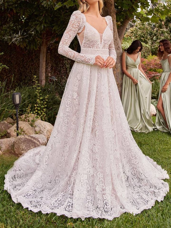 Lace A-Line Dress & Removable Jacket for wholesale by Tux-USA®