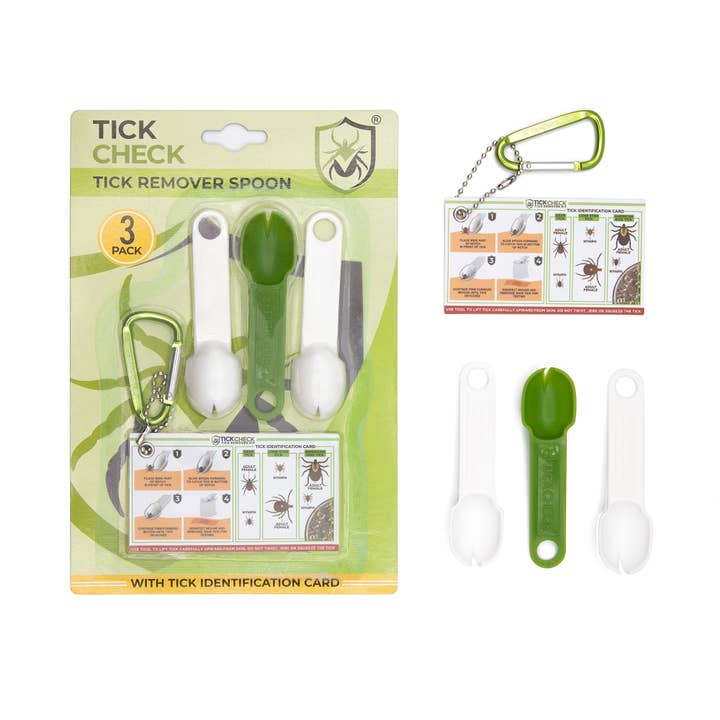 TickCheck - Wholesale Insect Repellent - TickCheck Tick Remover Spoon 3 Pack
