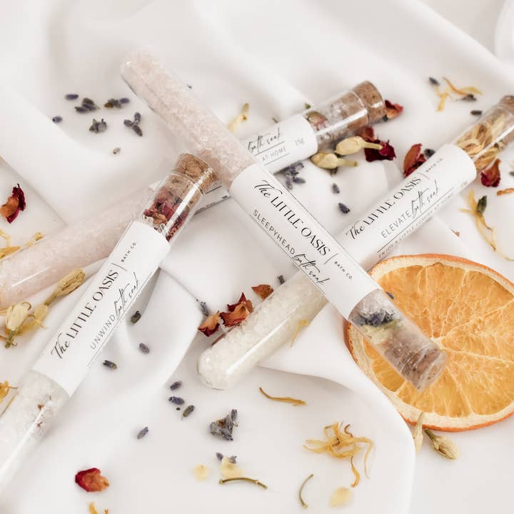 COCONUT ROSE | MAGNESIUM BATH SOAK - TEST TUBE and other Purchase Wholesale sow n sow. Free Returns & Net 60 Terms on Faire trending on Faire.