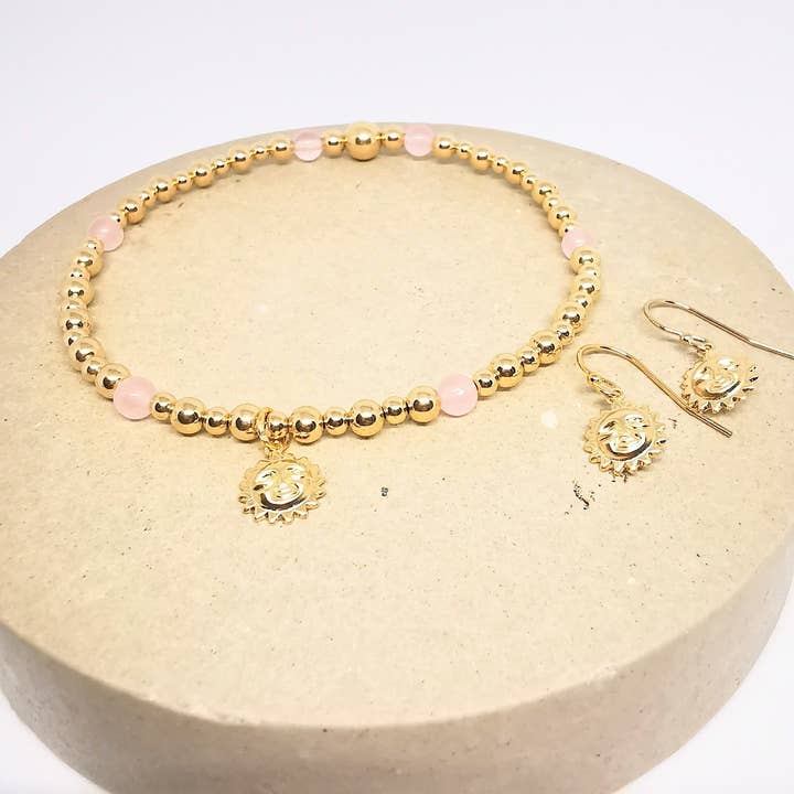 Conjunto Bracelete e Brincos em Prata de 1ª Lei por atacado de Sophellie Jewellery