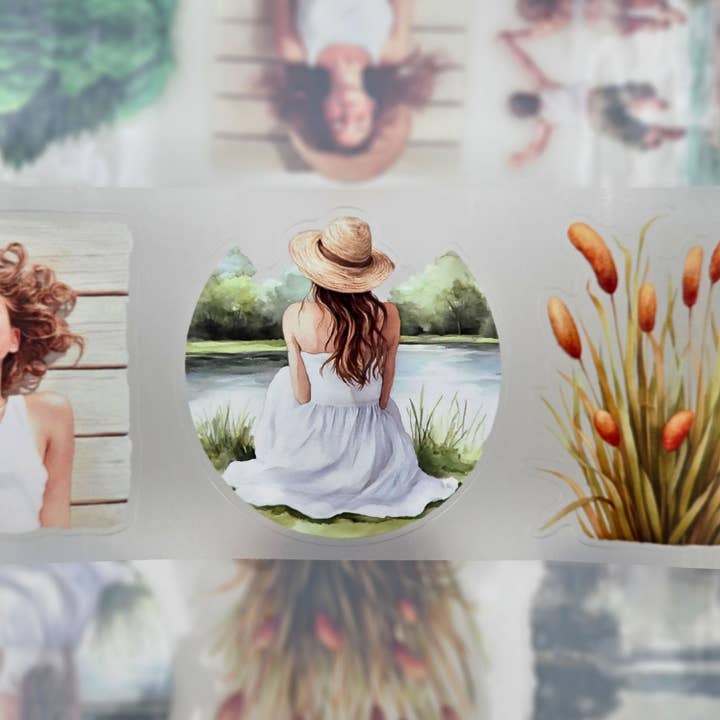 MIC & MIM Premium Paper Shop - Wholesale Washi Tape - MIC | PET Tape (3D Glossy & Kiss-cut): Lakeside Days3