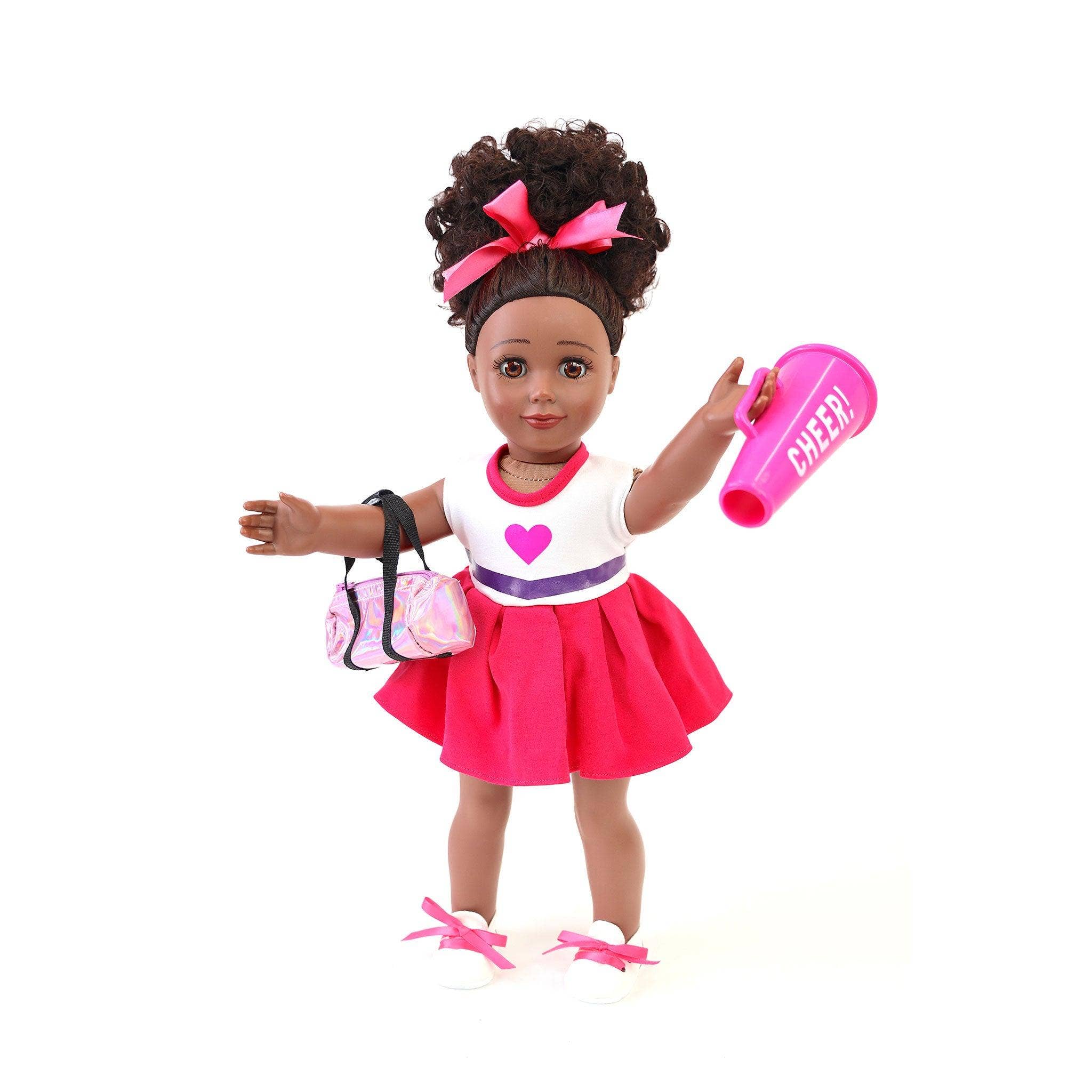 OrangeOnions - Wholesale Doll Clothing - Kids - Playtime By Eimmie Pack Cheerleader for 18" Dolls0