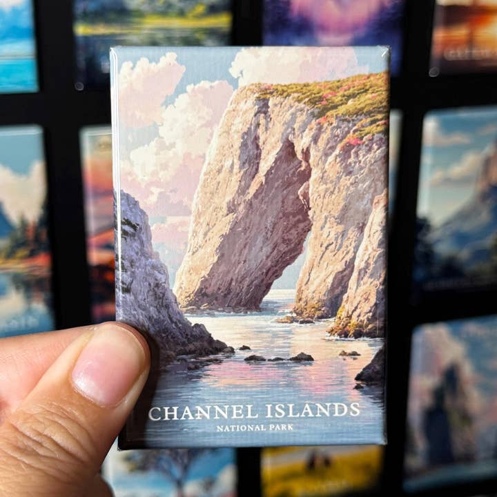 Íman das Ilhas do Canal | Inspirado no Parque Nacional por atacado de Tieu Magnetic