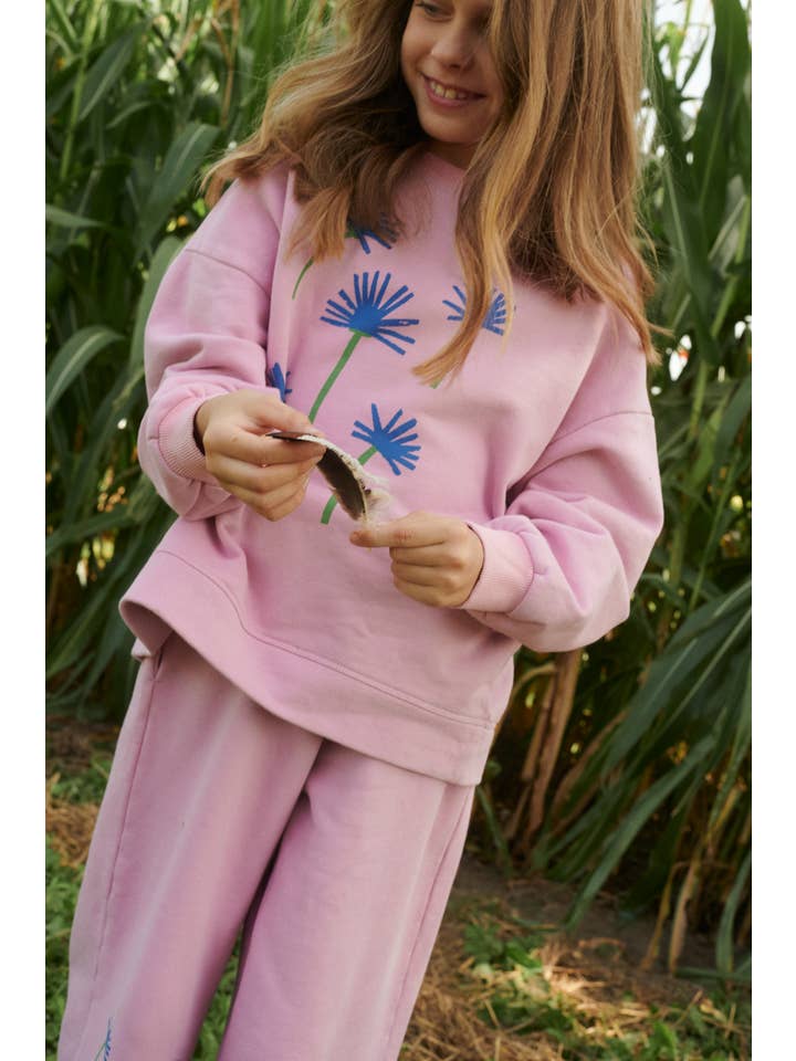 OXOX CLUB - Vendita all'ingrosso Felpa - Bambini - FELPA IN COTONE BIOLOGICO FIORDALISO4