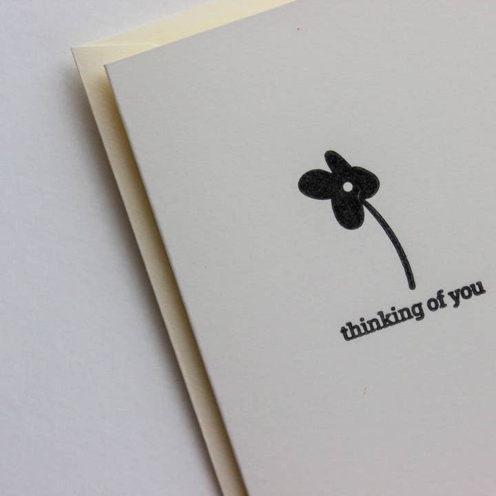 Thinking Of You Sympathy Card for wholesale by Twenty two east