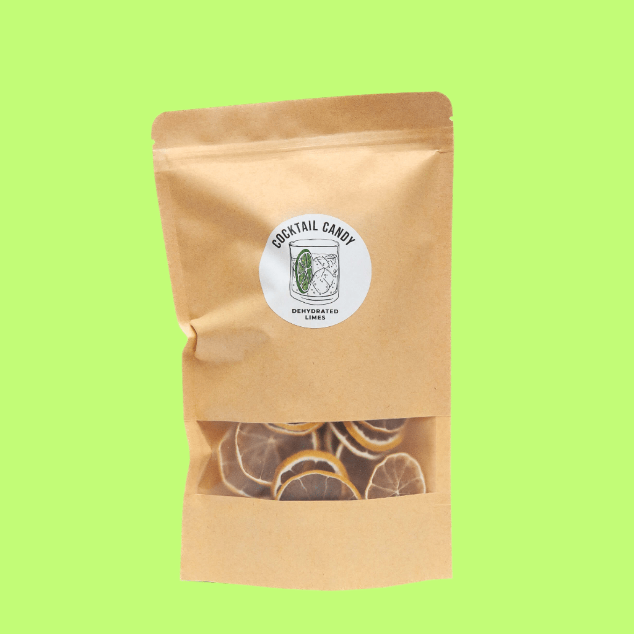 Cocktail Candy - Vendita all'ingrosso Frutta secca/disidratata - Fette di lime disidratato0