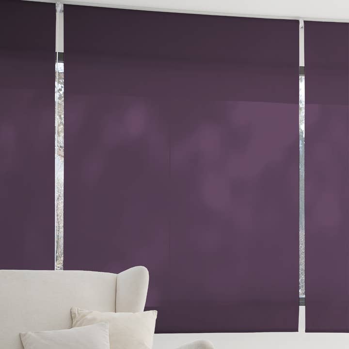 Violet Aral Smooth Translucent Roller Blind for wholesale on Faire0