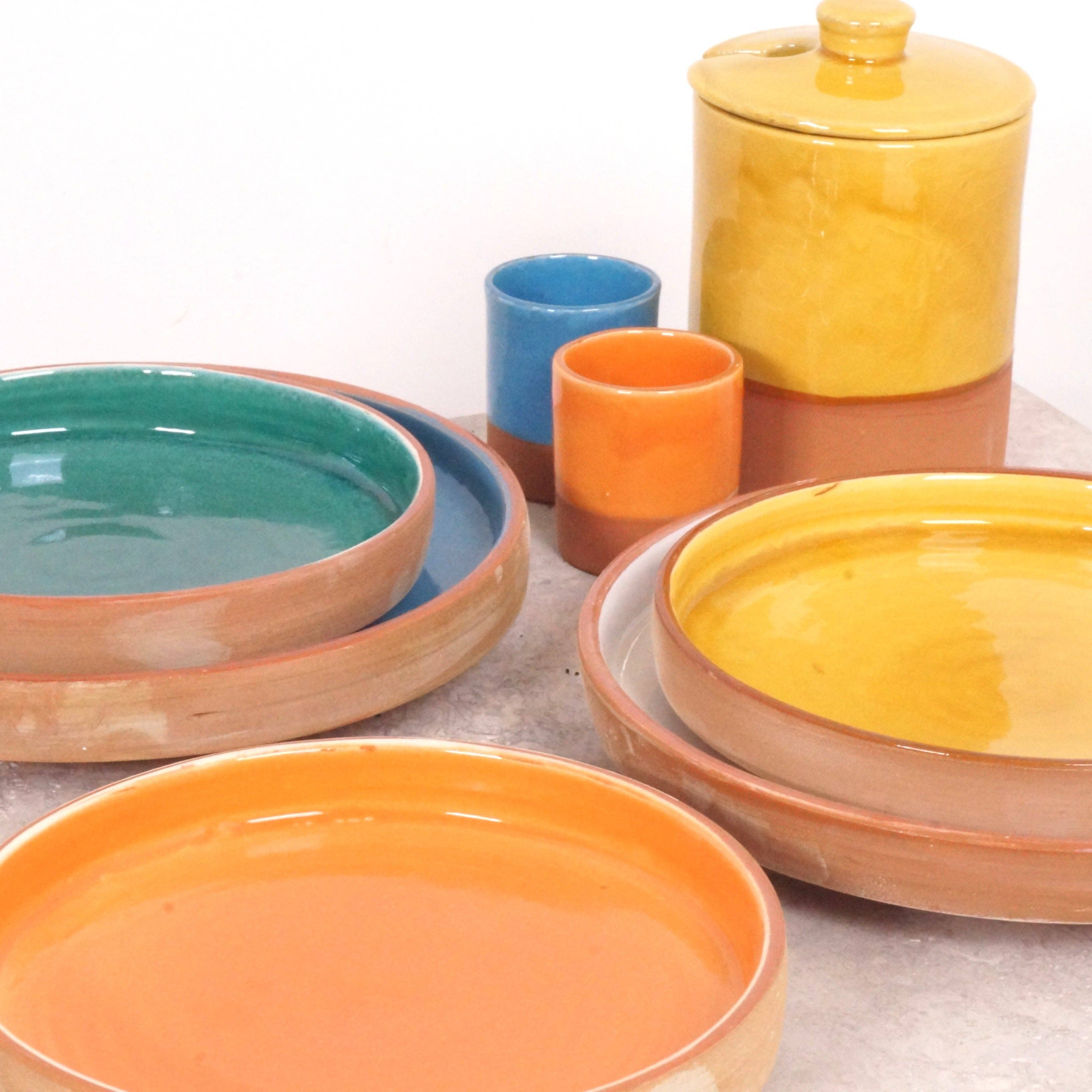 Bohome Living – wholesale Dinner plate – Terracotta plate - TERRAKEA2