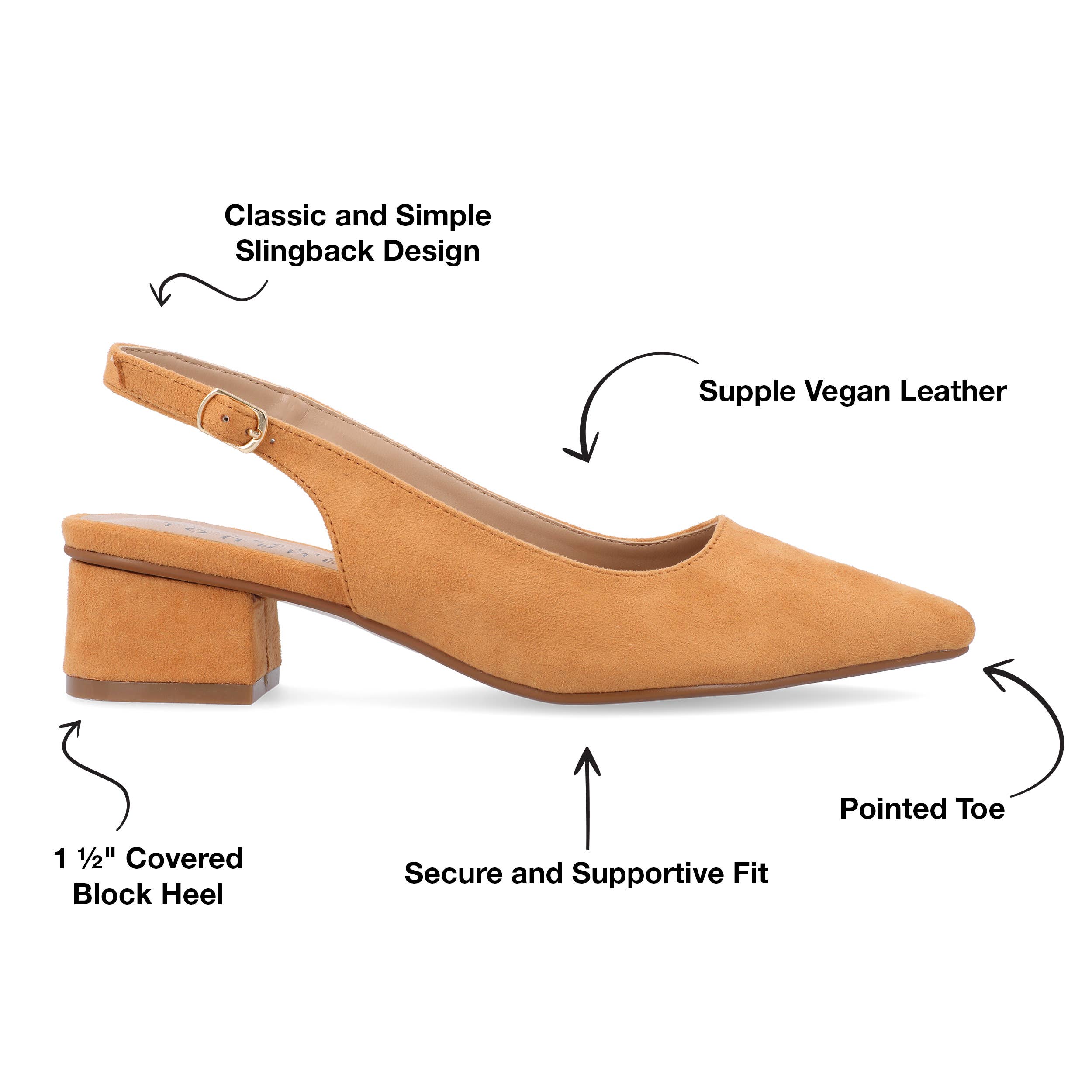 Journee - Wholesale Low Heels - Women's - Journee Collection Women's Sylvia Wide Width Pumps13