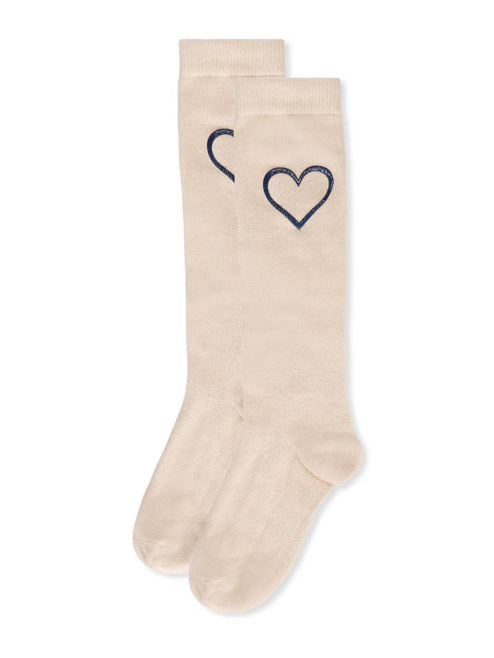 Infinity Classics International Inc. - Wholesale Socks - Women's - Puff Paint Heart Knee High5