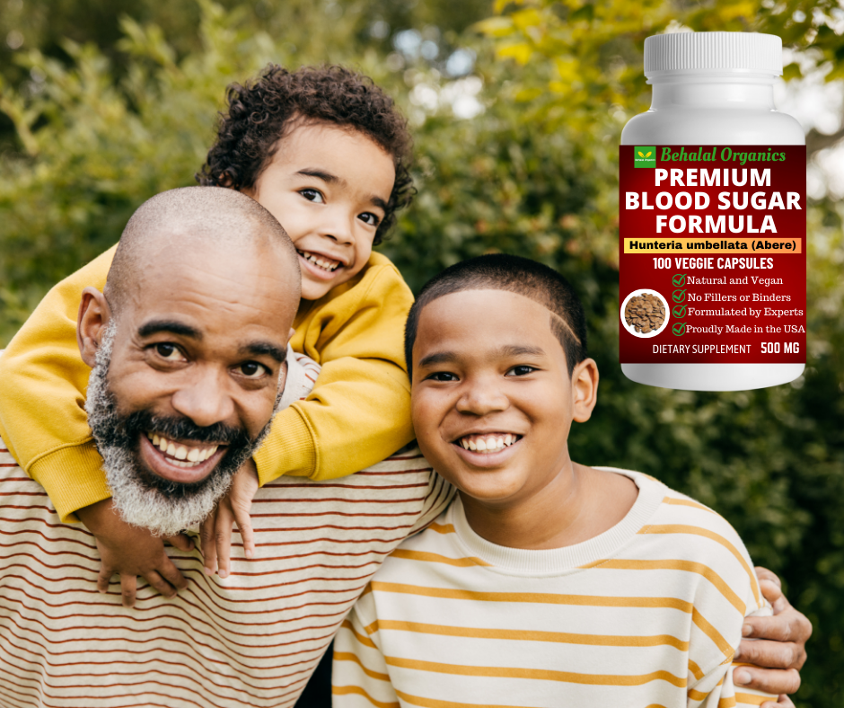 Behalal Organics – Engroshandel Kosttilskud og vitaminer – Blood Sugar Formula Capsule Premium Support med Abere9