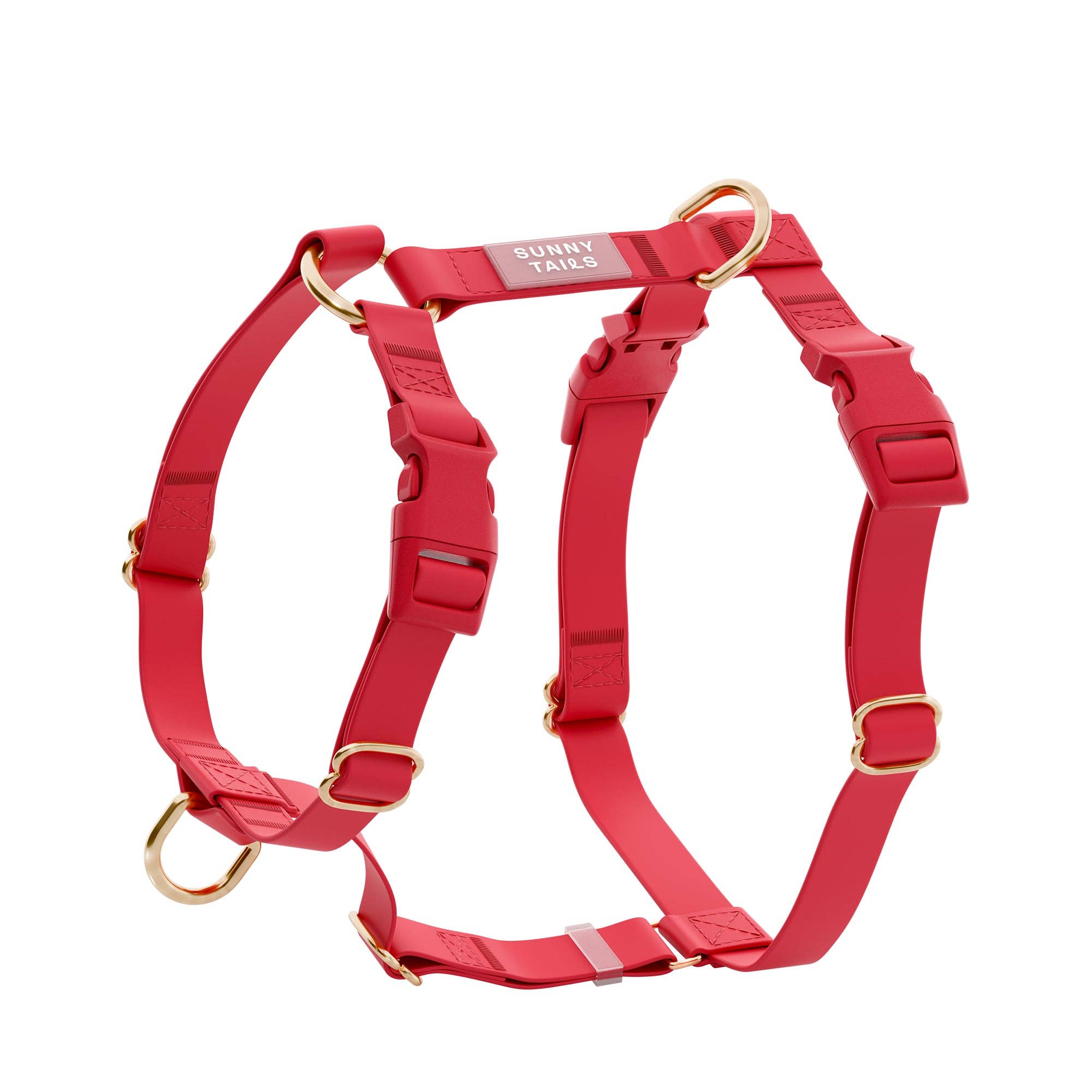 SUNNY TAILS - Wholesale Pet Harness - Dog - Cherry Red Cloud Lite Dog Harness0