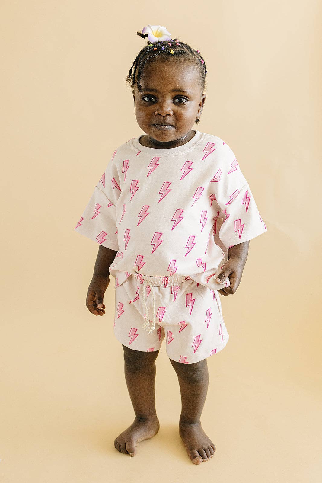 Lucky Panda Kids - Wholesale Top & Short Set - Kids - Shorts Set | Pink Bolts18